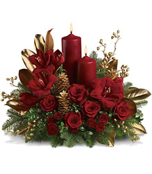 Candlelit Christmas from Martinsville Florist, flower shop in Martinsville, NJ